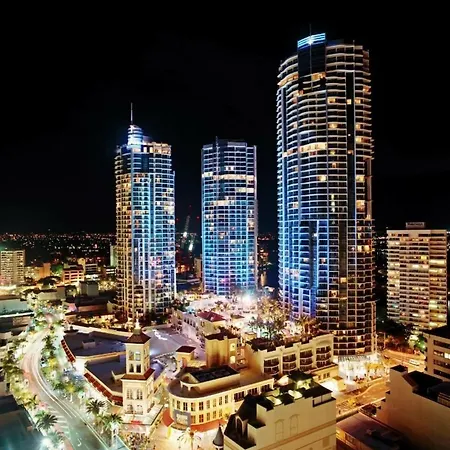 Bellagio@Chevron, Luxe, 2 Bedroom Apartment In The Heart Of Surfers Paradise! Gold Coast Exterior photo